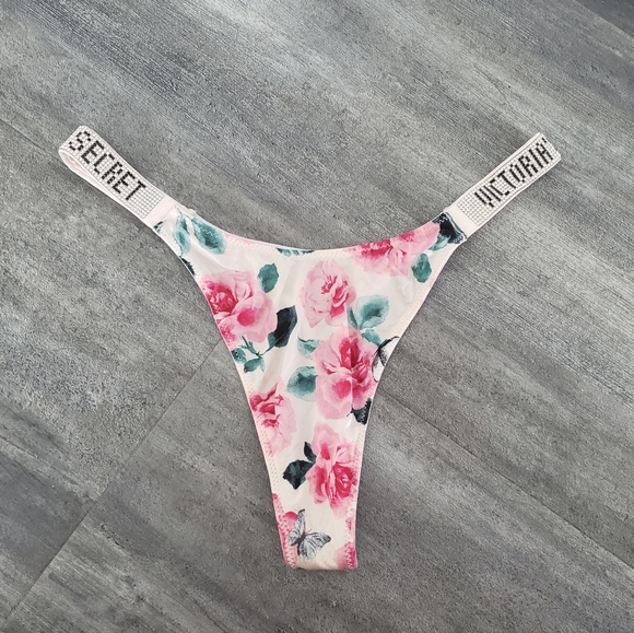 Victoria's Secret Other - Call Me Rose | VS | Very Sexy Shine Strap Thong Panty